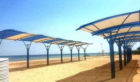 Детский оздоровительный лагерь Лучистый, Крым, Евпатория, Заозерное