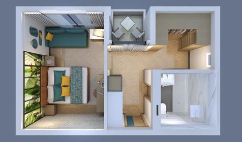 Middle Yard Superior Room