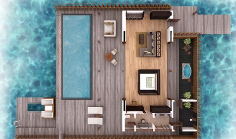 One Bedroom Ocean Pool Residence