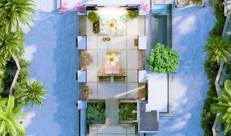 Beach Villa with Pool