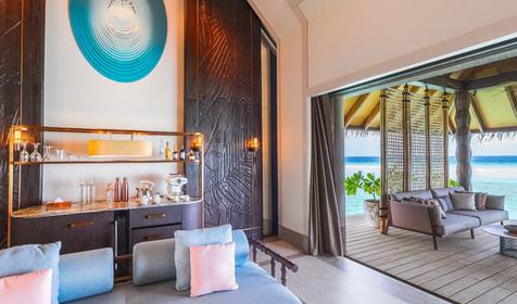 Luxury Sunset Water Villa With Pool