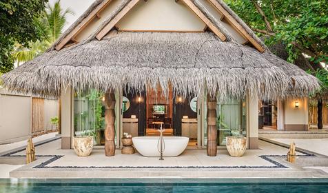 Family Beach Villa With Two Pools
