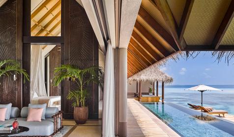 Three Bedroom Ocean Residence With Two Pools