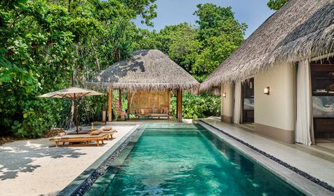Two Bedroom Beach Villa with Pool