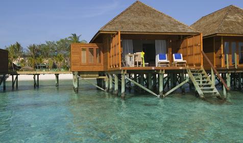 Sunset Jacuzzi Water Villa