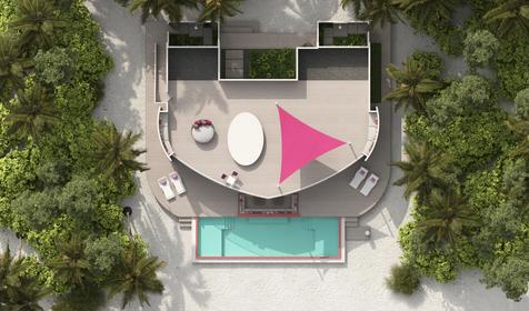 Two Bedroom Beach Residence With Pool