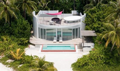 Beach Villa with Pool