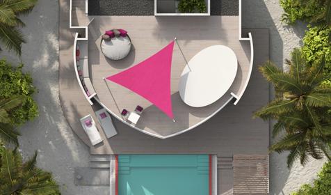 Beach Villa with Pool