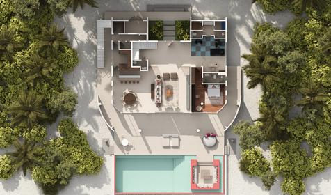 Three Bedrooms LUX* Beach Retreat With Pool