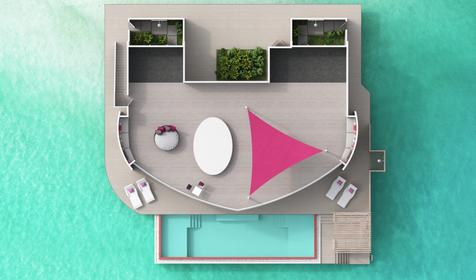 Two Bedrooms Overwater Residence With Pool