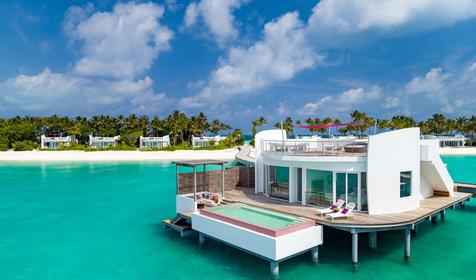 Deluxe Water Villa With Pool