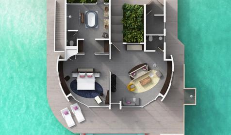Deluxe Water Villa With Pool