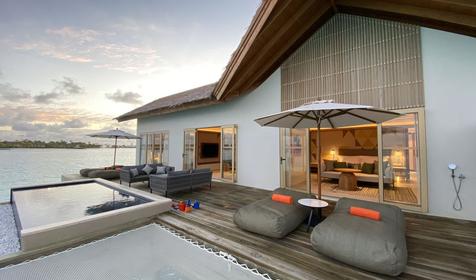 Rock Royalty Overwater Pool Villa