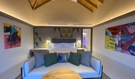 Rock Royalty Overwater Pool Villa