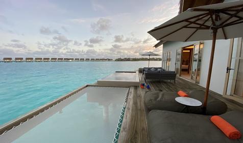 Rock Royalty Overwater Pool Villa