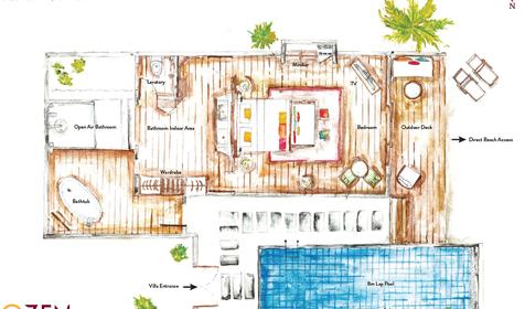 Earth Villa with Pool