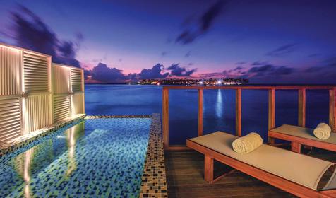 Deluxe Water Villa With Pool
