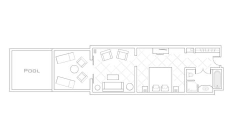 Studio Suite with Outdoor Pool