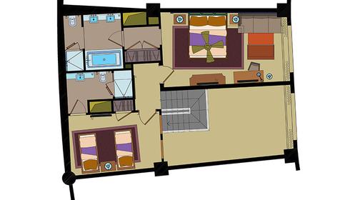 Doublex Family Suite Sea View