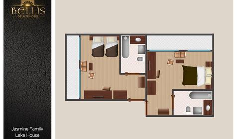 Jasmine Family Lagoon Room