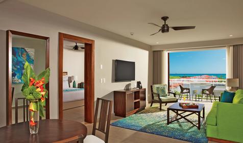 Preferred Club Three Bedroom Family Suite Tropical View