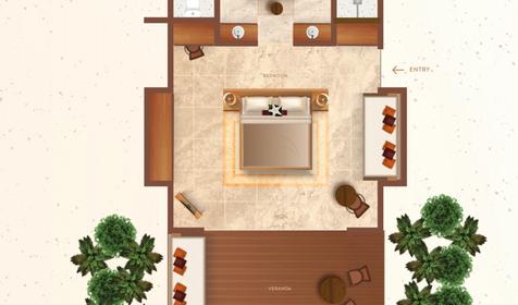 Beach Villa with Pool