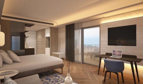 Corner Suite With Jacuzzi & Sea View