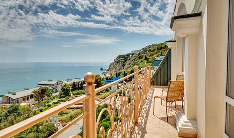 Апартаменты Брюссель. Курортный отель 4* премиум-класса Palmira Palace, Республика Крым, г. Ялта