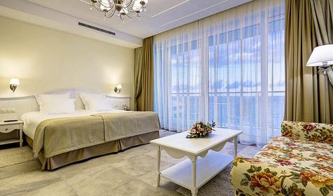 Делюкс. Курортный отель 4* премиум-класса Palmira Palace, Республика Крым, г. Ялта