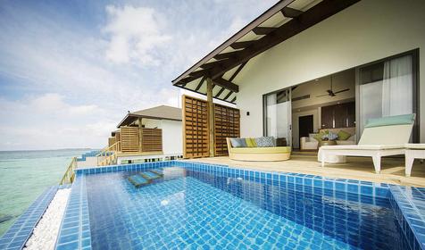 Overwater Pool Bungalow