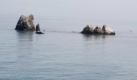 Семейный двухкомнатный с видом на море без балкона